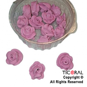 ROSAS GRANDES LILA x 15
